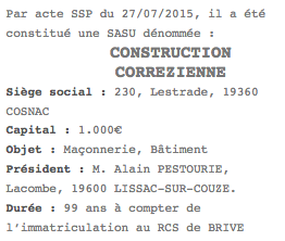 construction correzienne